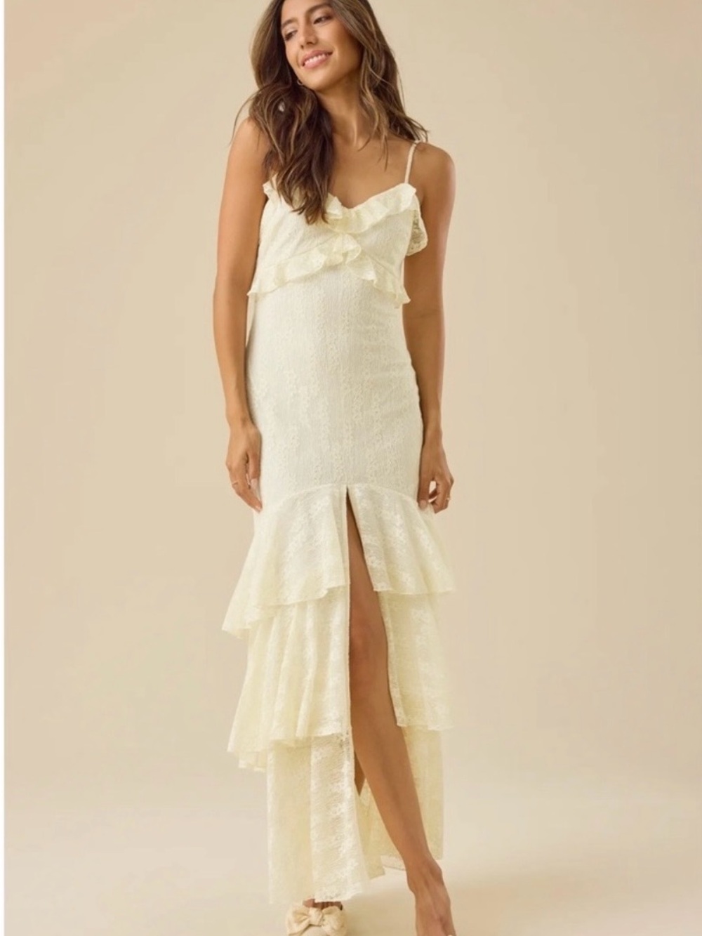 Altar'd State Altar’d State Adrianna Lace Maxi Dress